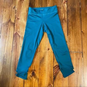 Emerald Green 3/4 Length Leggings